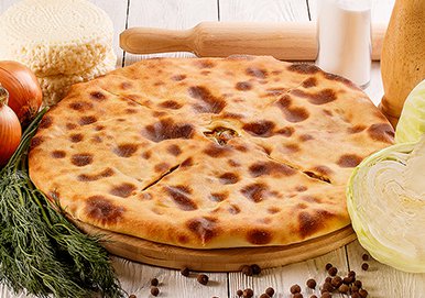 Заказать Пирог с сыром и капустой Пирог с сыром и капустой